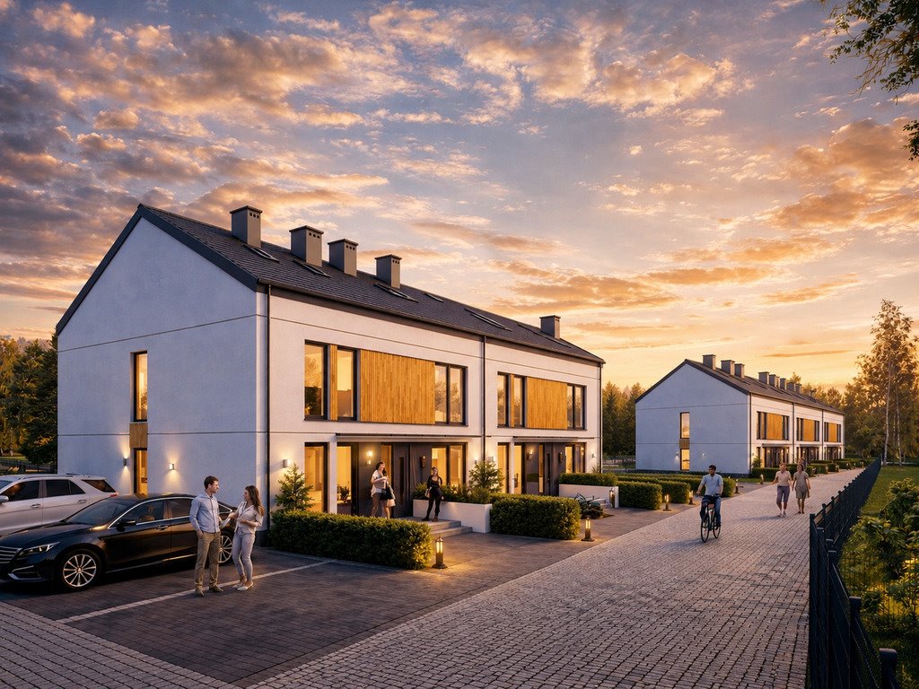 Nowoczesne 4-pokojowe mieszkanie z poddaszem (92 m²) w Zaczerniu Zaczernie  91m2 Foto 1