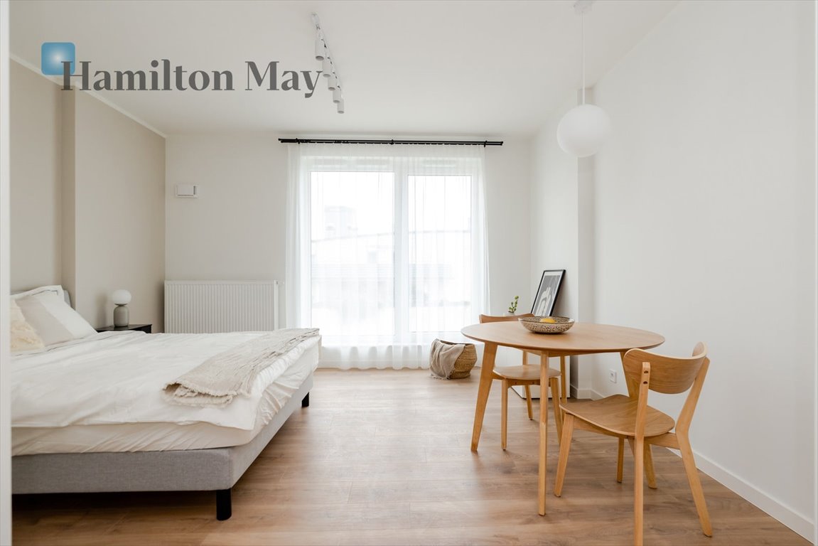 Nowoczesne studio w sercu Woli, 32,6 m², pełne światła Warszawa, Wola, Grzybowska  33m2 Foto 1