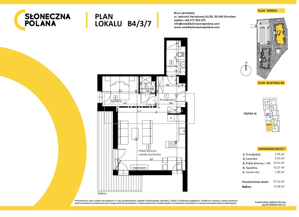 Mieszkanie dwupokojowe na sprzedaż Kudowa-Zdrój, Bluszczowa  58m2 Foto 2