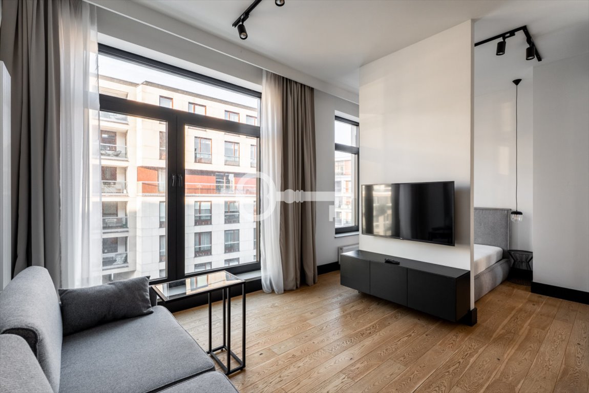 Nowoczesny apartament 38 m2 z dużym tarasem w Elektrowni Powiśle Warszawa, Śródmieście Powiśle, Leszczyńska  38m2 Foto 1