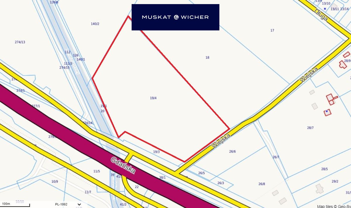 Działka przemysłowo-handlowa na sprzedaż Cedry Małe  48 500m2 Foto 1