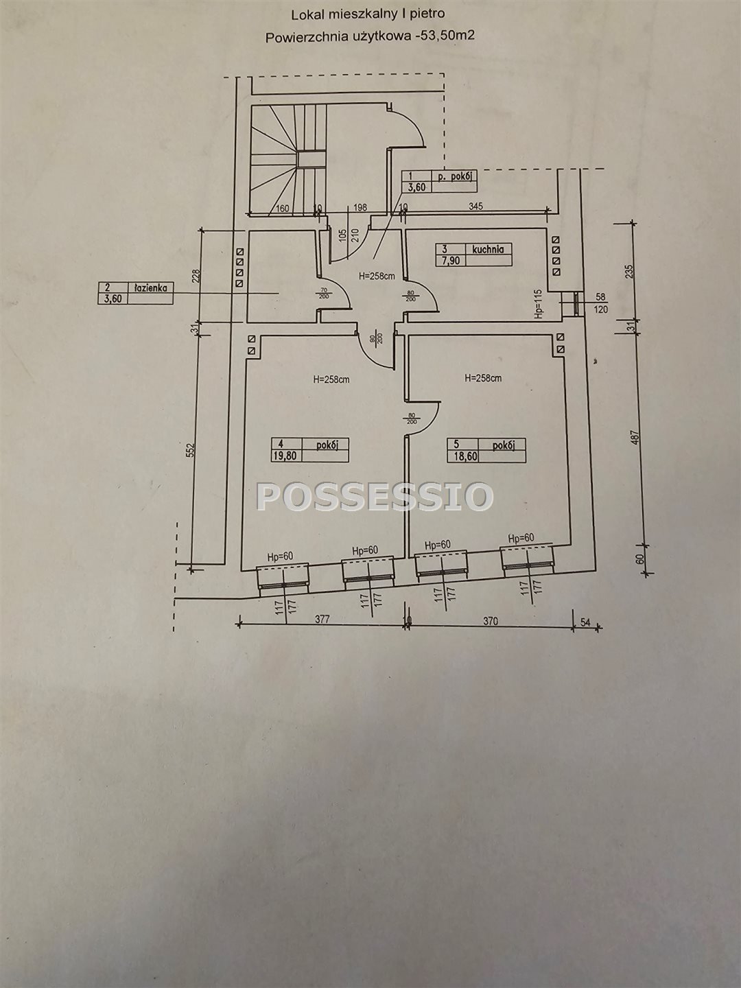 Mieszkanie dwupokojowe na sprzedaż Strzegom  54m2 Foto 8