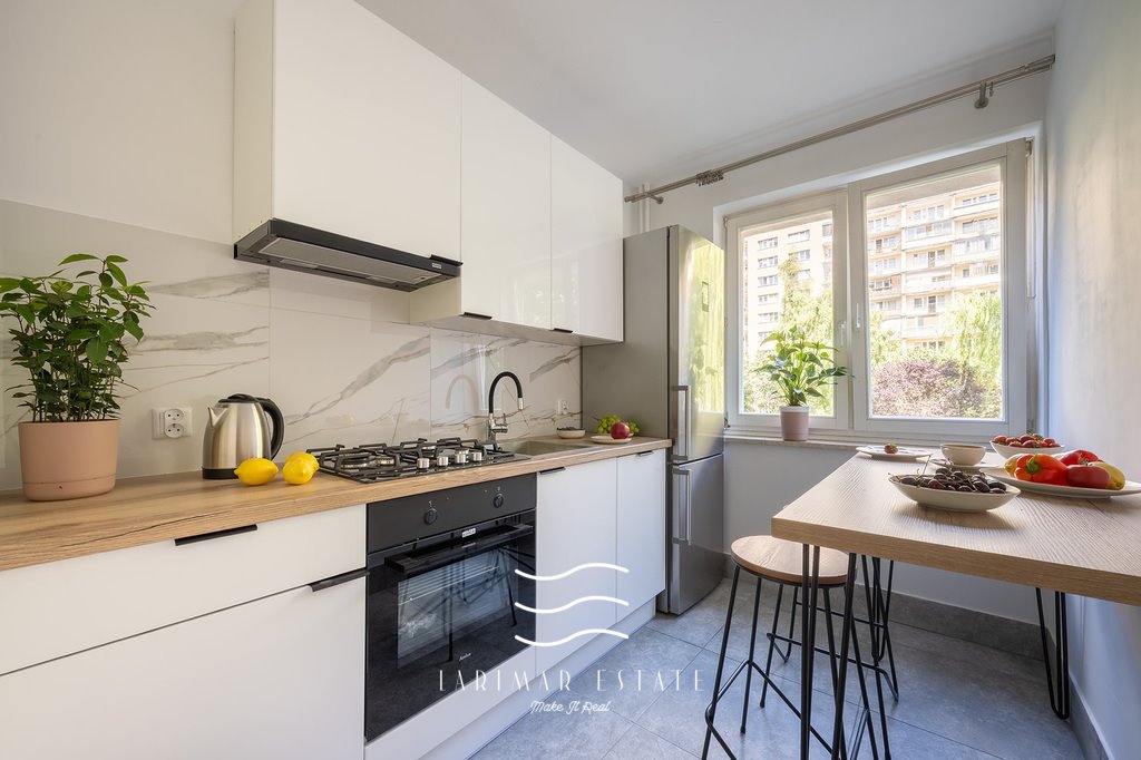 Mieszkanie trzypokojowe na wynajem Warszawa, Mokotów, Stegny, Korsykańska 1  56m2 Foto 1