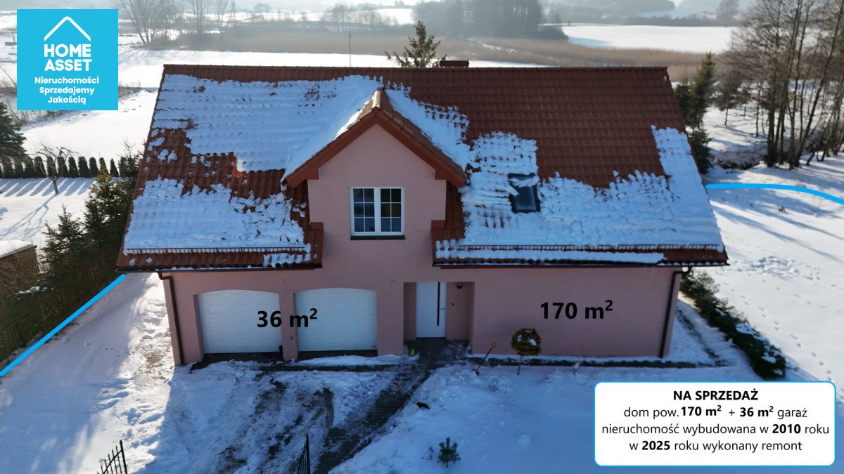 Dom z dużą działką 9000 m², nowoczesny, gotowy do zamieszkania Somonino, Krótka  232m2 Foto 1