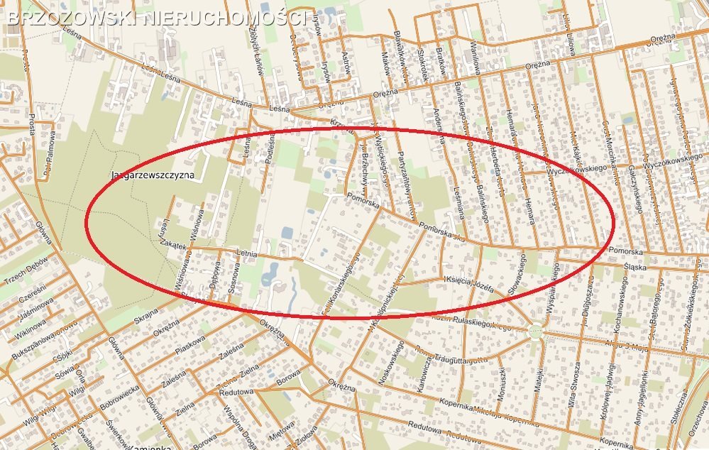 Działka budowlana na sprzedaż Zalesie Dolne  1 796m2 Foto 1