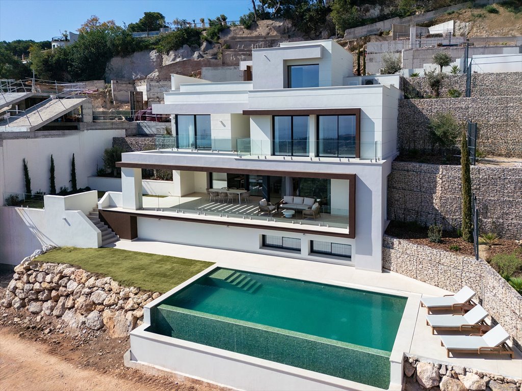 Luksowne wille z widokiem na morze w Malaga Hiszpania, Malaga, Pinares de San Anton, Málaga, Málaga  320m2 Foto 1