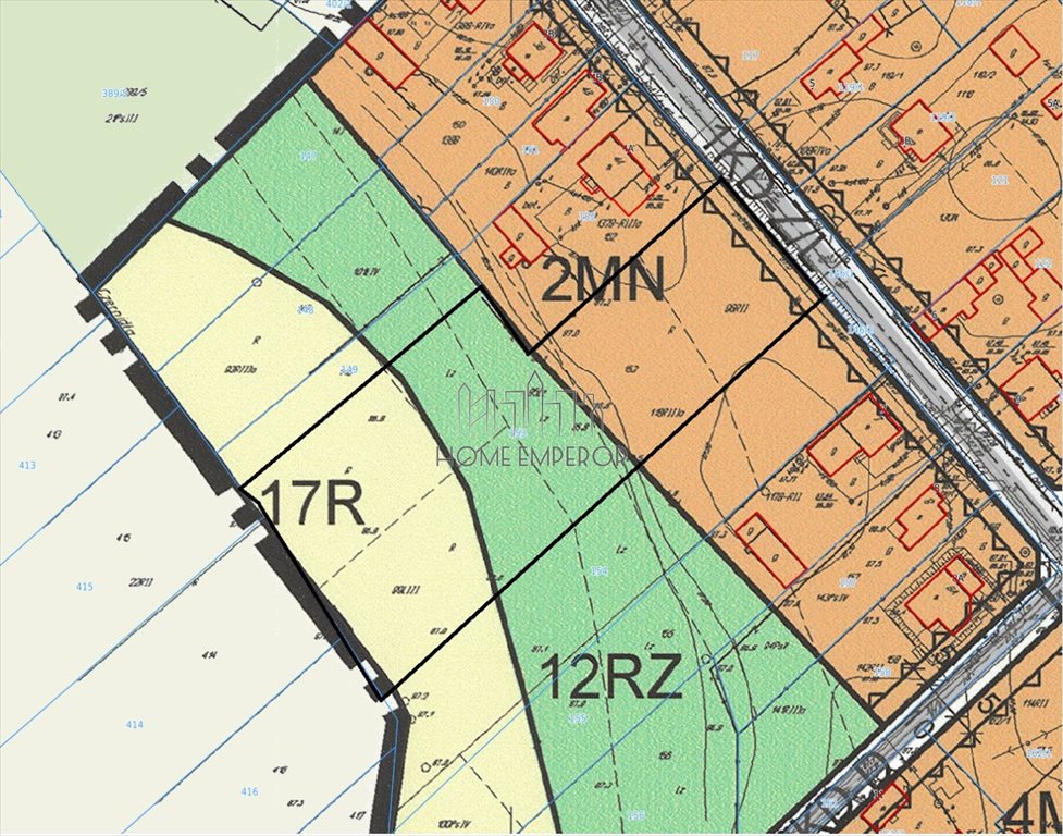 Polecam działkę 6306 m² przy głównej drodze w Czernidłach Czernidła  6 306m2 Foto 1