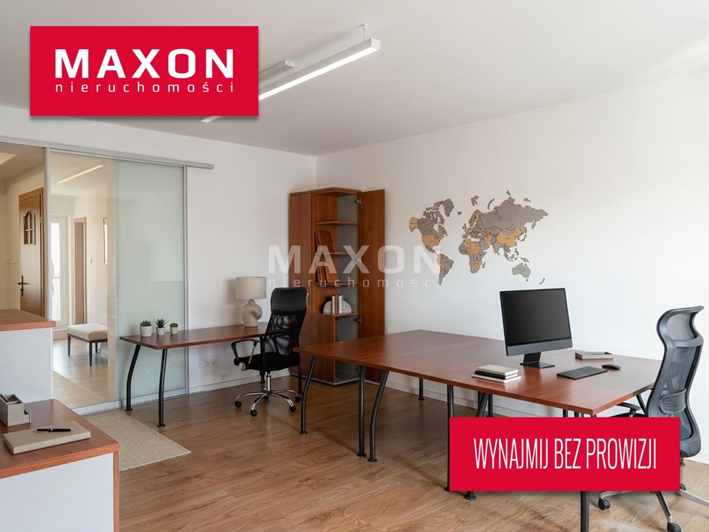Wynajmę kameralne biuro 81 m² z balkonem na Mokotowie Warszawa, Mokotów, Madalińskiego Antoniego Józefa  81m2 Foto 1
