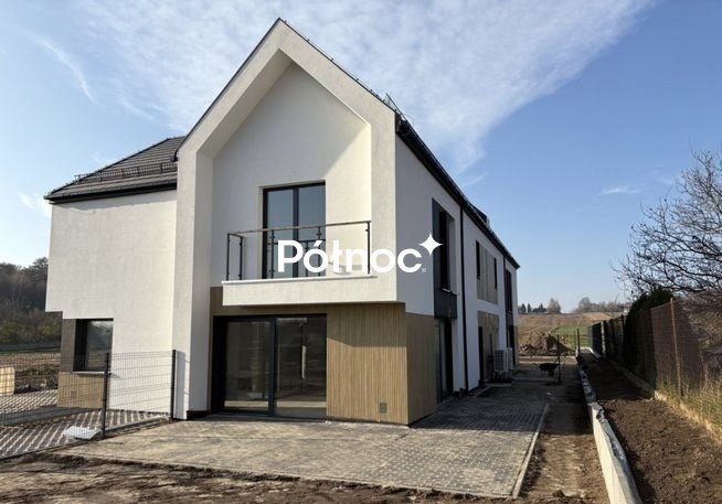 Dom bliźniak 169 m2 z nowoczesnym standardem i ogrzewaniem podłogowym Bibice, Ogrodowa  169m2 Foto 1