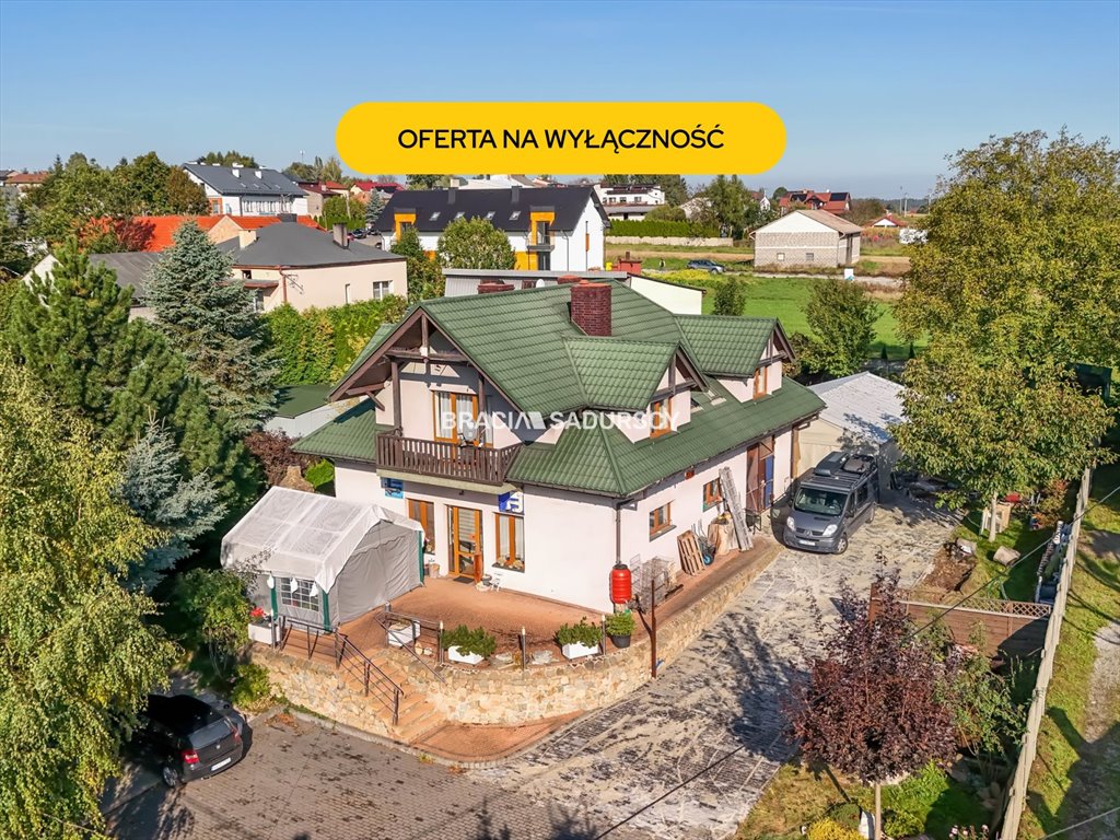 Dom z potencjałem w Skała – 198 m2, warsztat i mieszkanie Skała, Słomnicka  198m2 Foto 1