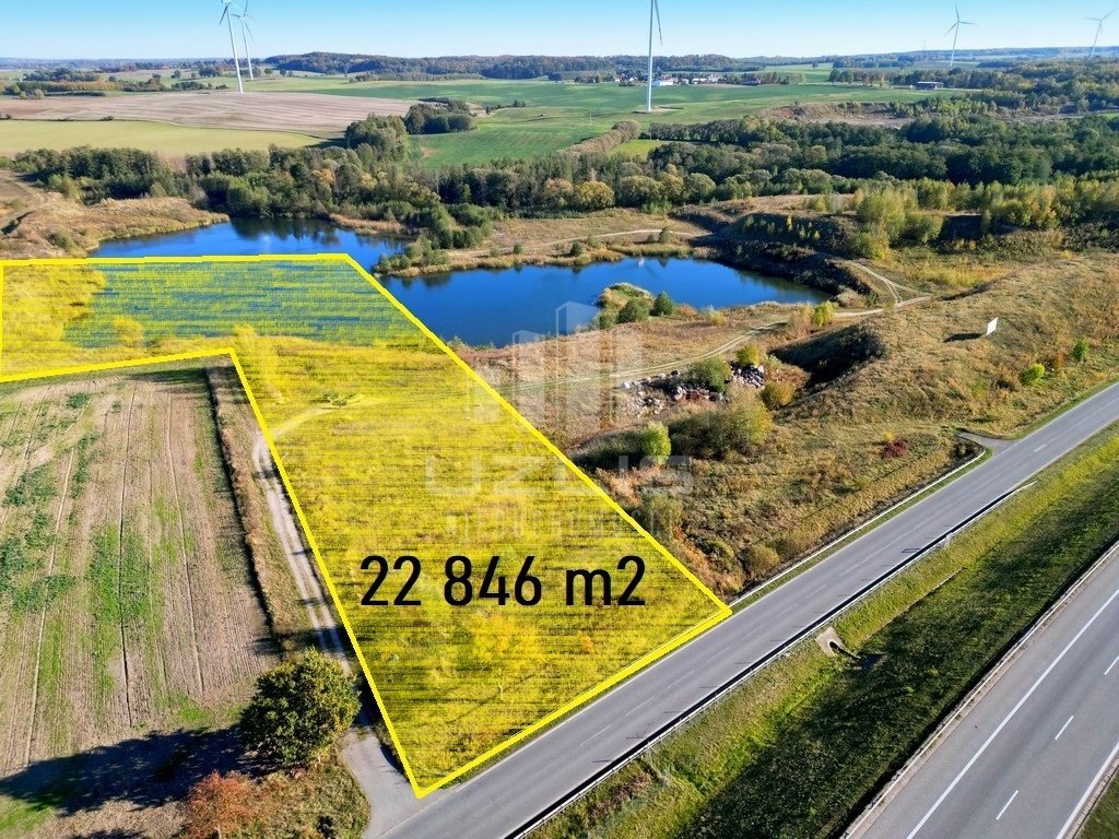 Zapraszam do obejrzenia działki przemysłowej 22 848 m² z możliwością budowy biogazowni Nowa Wieś  22 848m2 Foto 1