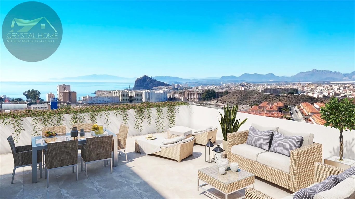 Polecam nowoczesny apartament z widokiem na morze w Águilas Hiszpania, Aguilas  85m2 Foto 1