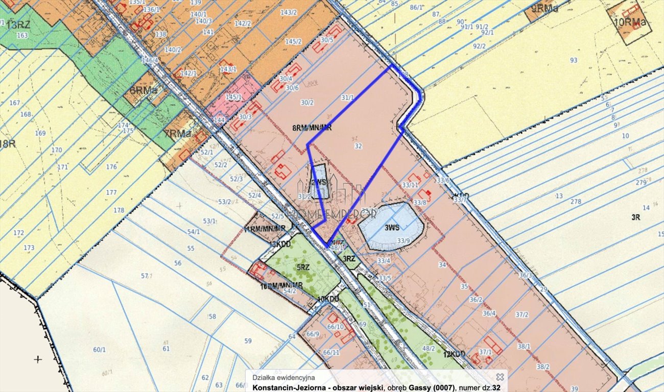 Polecam działkę 16 100 m² z mediami w Gassy Gassy  16 100m2 Foto 1