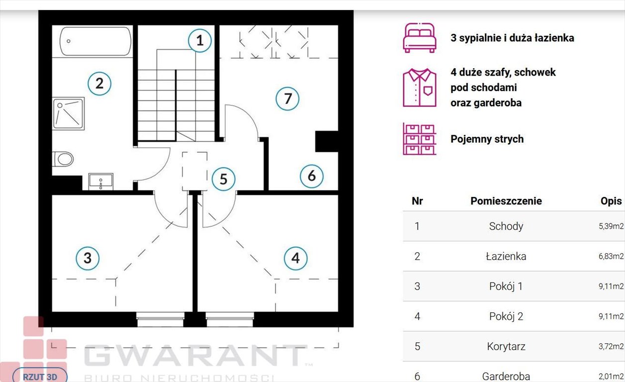 Dom na sprzedaż Cholerzyn  85m2 Foto 15