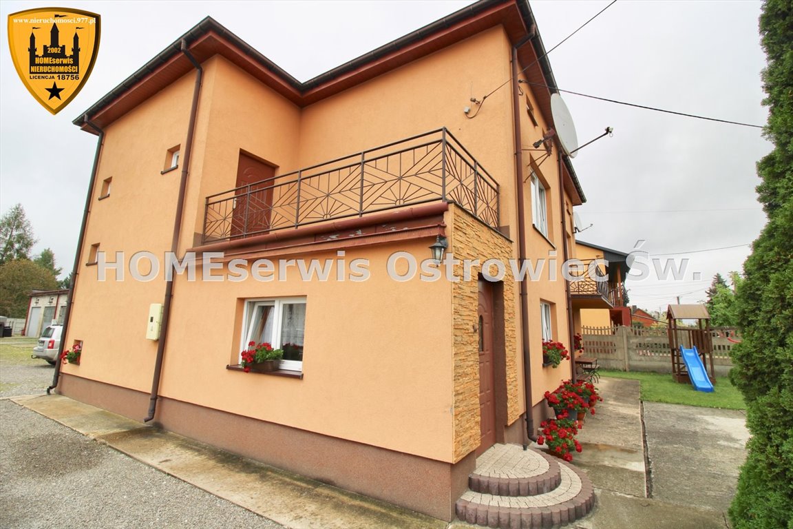 Dom z halą 204 m², 160 m², Rudka, blisko Ostrowca Kunów, Rudka  160m2 Foto 1