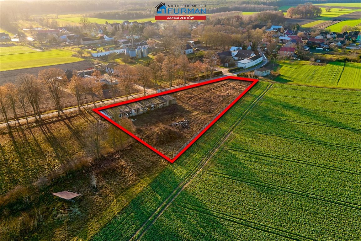 Na sprzedaż działka z budynkiem 478 m² pod działalność w Sokolnej Sokolna  5 390m2 Foto 1