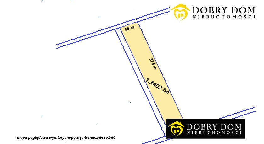 Na sprzedaż działka rolna 13 402 m² z dojazdem polną drogą Sokółka  13 402m2 Foto 1