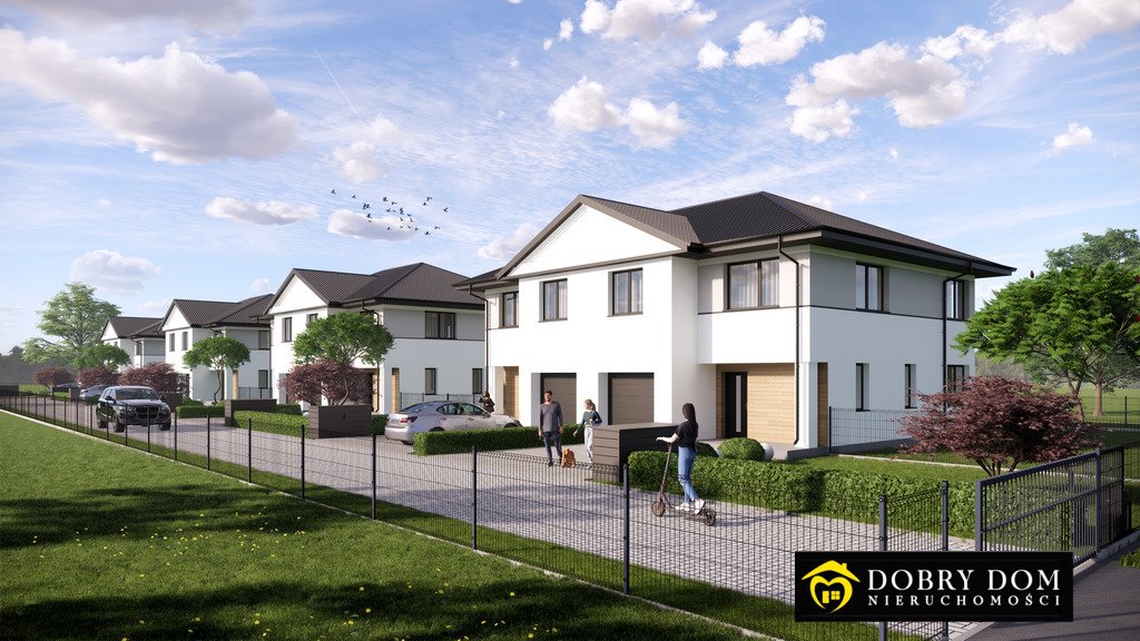 Nowoczesny dom bliźniaczy 125 m² z garażem i dużą działką Ignatki  126m2 Foto 1