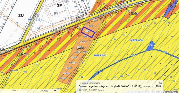 Działka budowlana na sprzedaż Głowno, Ostrołęcka  1 095m2 Foto 6