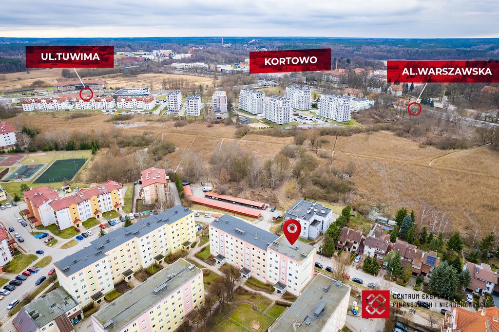 Mieszkanie czteropokojowe  na sprzedaż Olsztyn, Podgrodzie, Konstantego Ildefonsa Gałczyńskiego  64m2 Foto 1