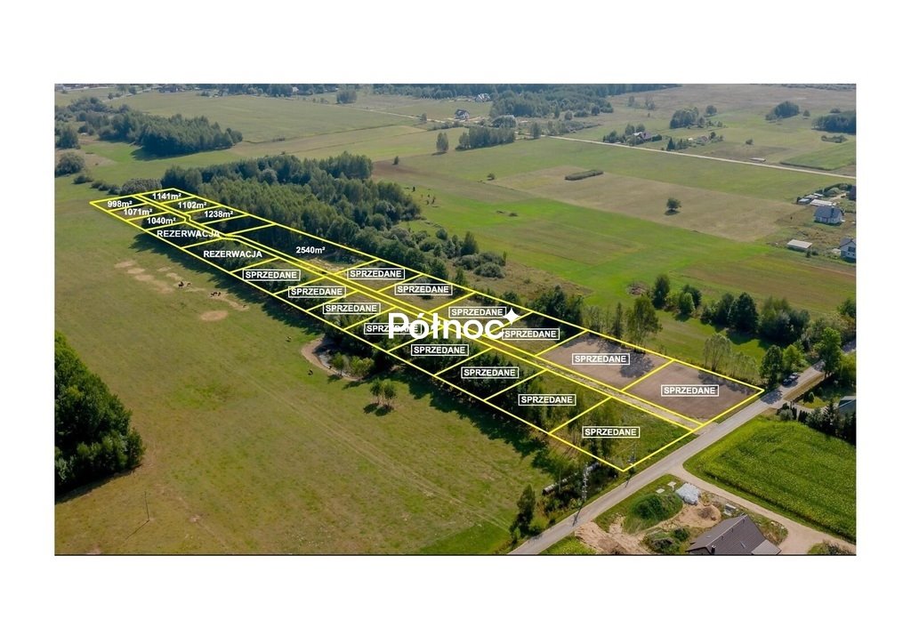 Działka budowlana 2540 m2 z warunkami zabudowy i infrastrukturą Łubniki  2 540m2 Foto 1