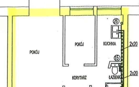 Mieszkanie dwupokojowe na sprzedaż Warszawa, Mokotów, ul. Jarosława Dąbrowskiego  32m2 Foto 9