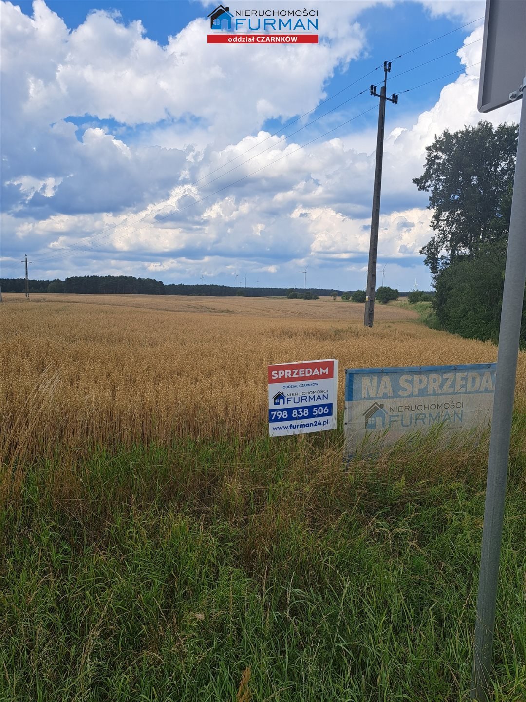 Działka 1900 m² w Sarbii z warunkami zabudowy i dostępem do asfaltu Sarbia  1 900m2 Foto 1