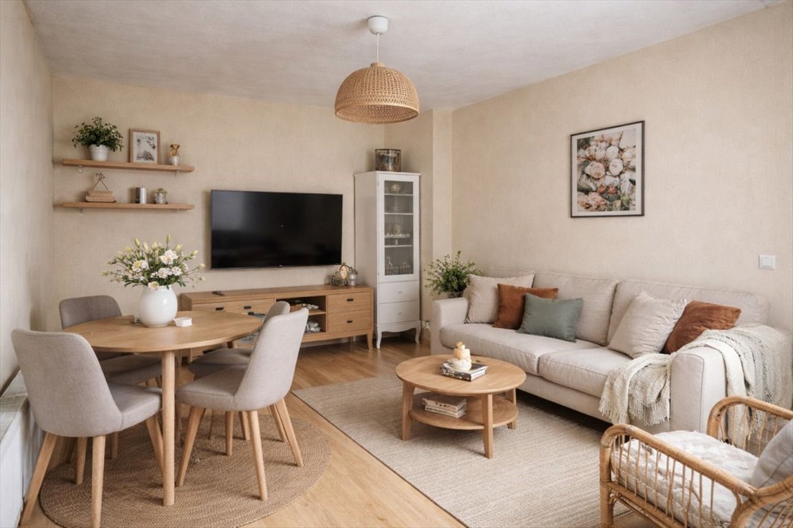 Przestronne 3 pokoje z balkonem i garażem na Białołęce Warszawa, Białołęka, Skarbka z Gór  65m2 Foto 1