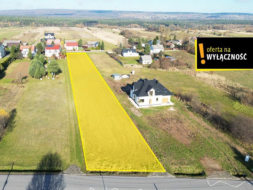 Działka budowlana 3100 m² z dojazdem asfaltowym w Wilkowie Wilków  3 100m2 Foto 1