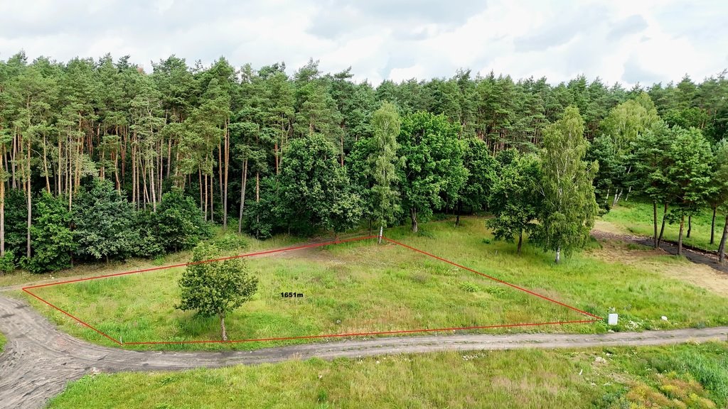 Zapraszam do zakupu działki budowlanej przy lesie w Dobrej Dobra  1 651m2 Foto 1