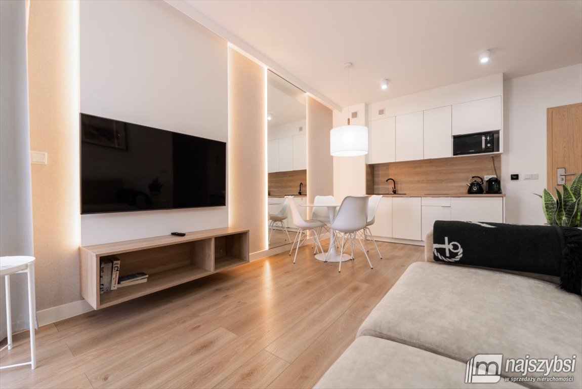Luksusowy apartament 39,65 m² z miejscem postojowym - 100 m od plaży Pobierowo, Grunwaldzka  40m2 Foto 1