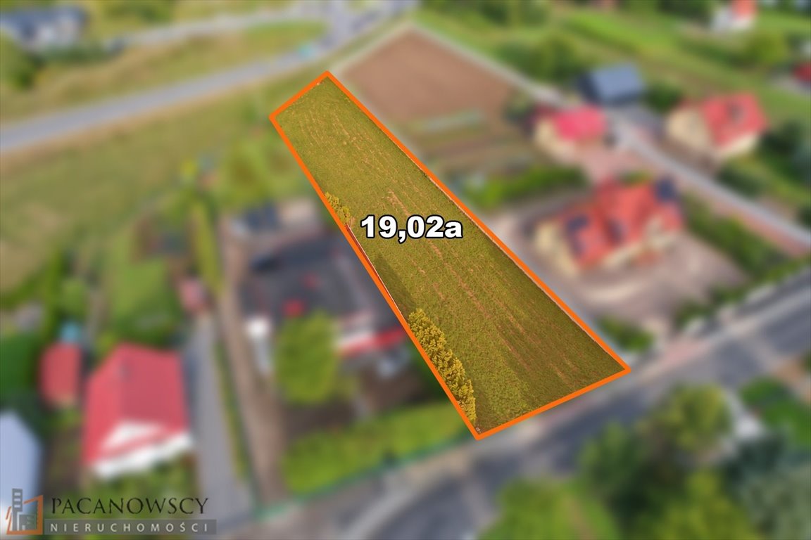 Zapraszam do obejrzenia działki 1902 m² w Zielonkach: Zielonki