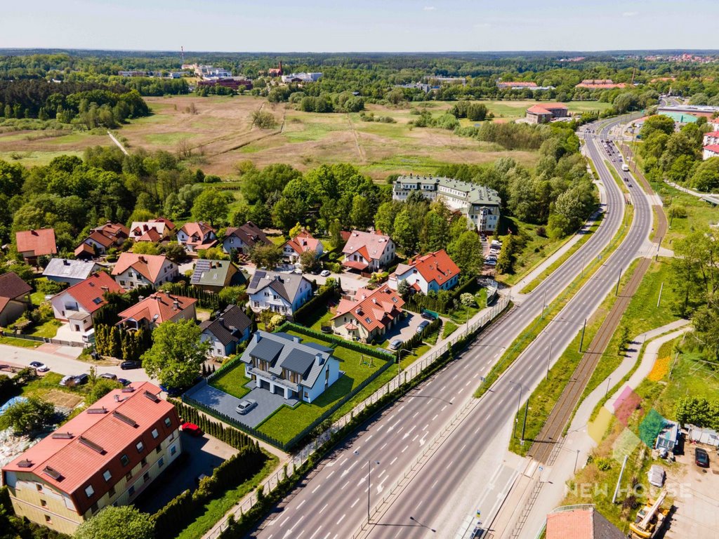Nowoczesny segment 122 m² z garażem i ogrodem w Olsztynie Olsztyn, prof. Kazimierza Markiewicza  123m2 Foto 1