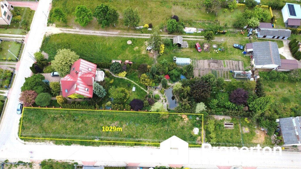 Działka siedliskowa na sprzedaż Uhowo  1 029m2 Foto 1