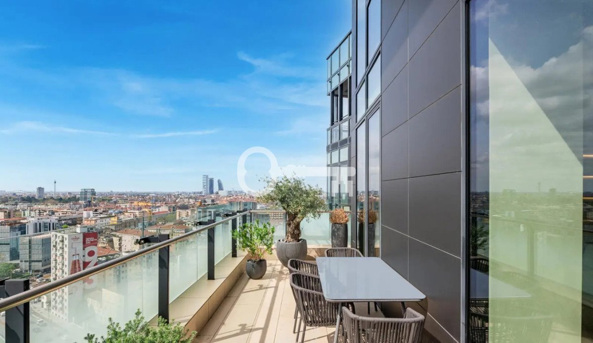 Do sprzedania luksusowy dwupoziomowy penthouse 320 m² w Mediolanie Włochy, Mediolan, Mediolan, Porta Nuova  320m2 Foto 1