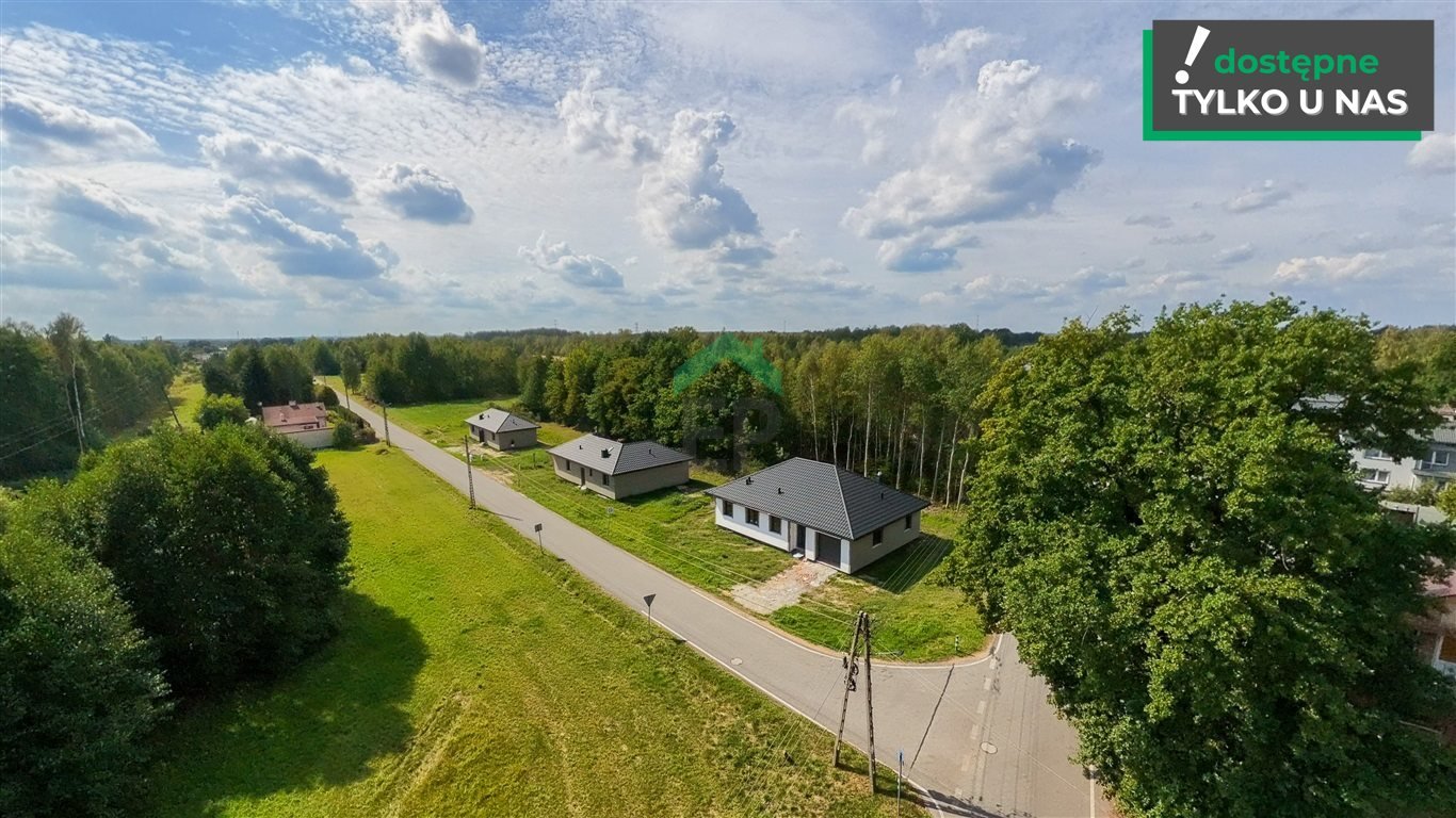 Nowoczesny dom 125 m² w Teklinowie (ogr. podłogowe, rolety) Teklinów  125m2 Foto 1