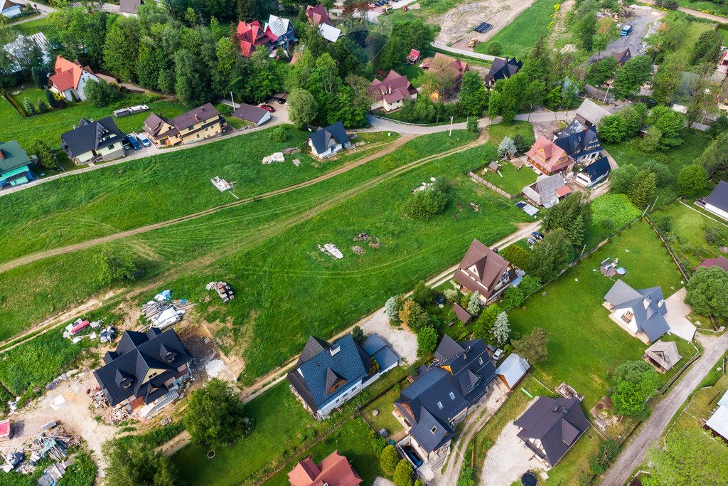 Działka budowlana na sprzedaż Poronin  2 563m2 Foto 3