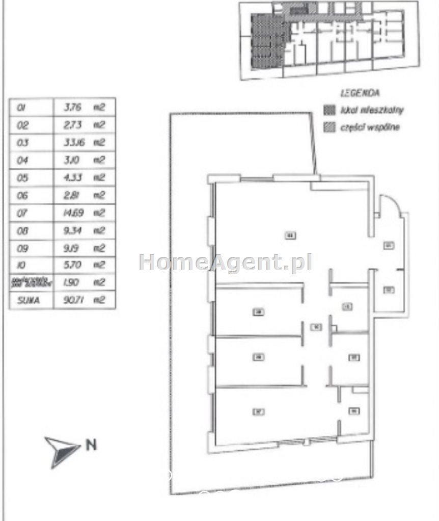 Mieszkanie czteropokojowe  na sprzedaż Chorzów, Chorzów Batory  90m2 Foto 20