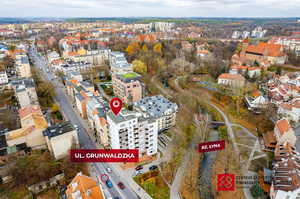 Mieszkanie dwupokojowe na sprzedaż Olsztyn, Grunwaldzkie, Grunwaldzka 2  51m2 Foto 2