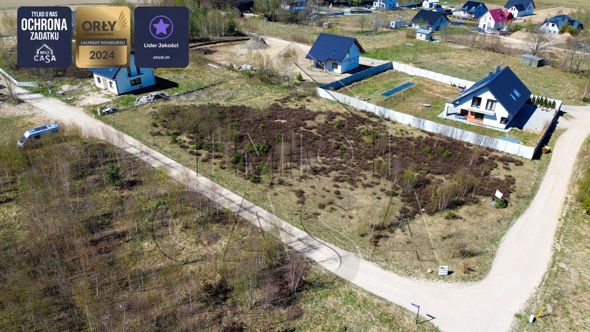 Do sprzedania malownicza działka 1022 m² pod dom w Przyjaźni Przyjaźń, Góra Augusta  1 022m2 Foto 1