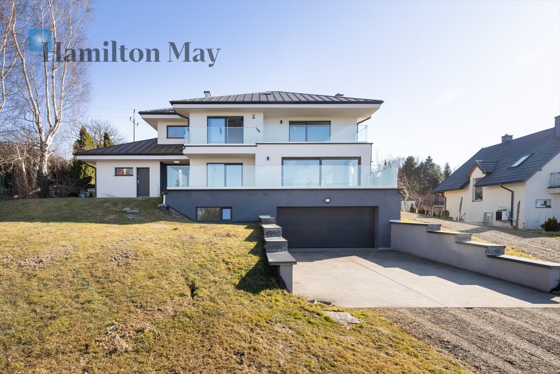 Przestronny dom z panoramicznym widokiem na Kraków, garaż Kraków, Swoszowice, Nad Fosą  233m2 Foto 1