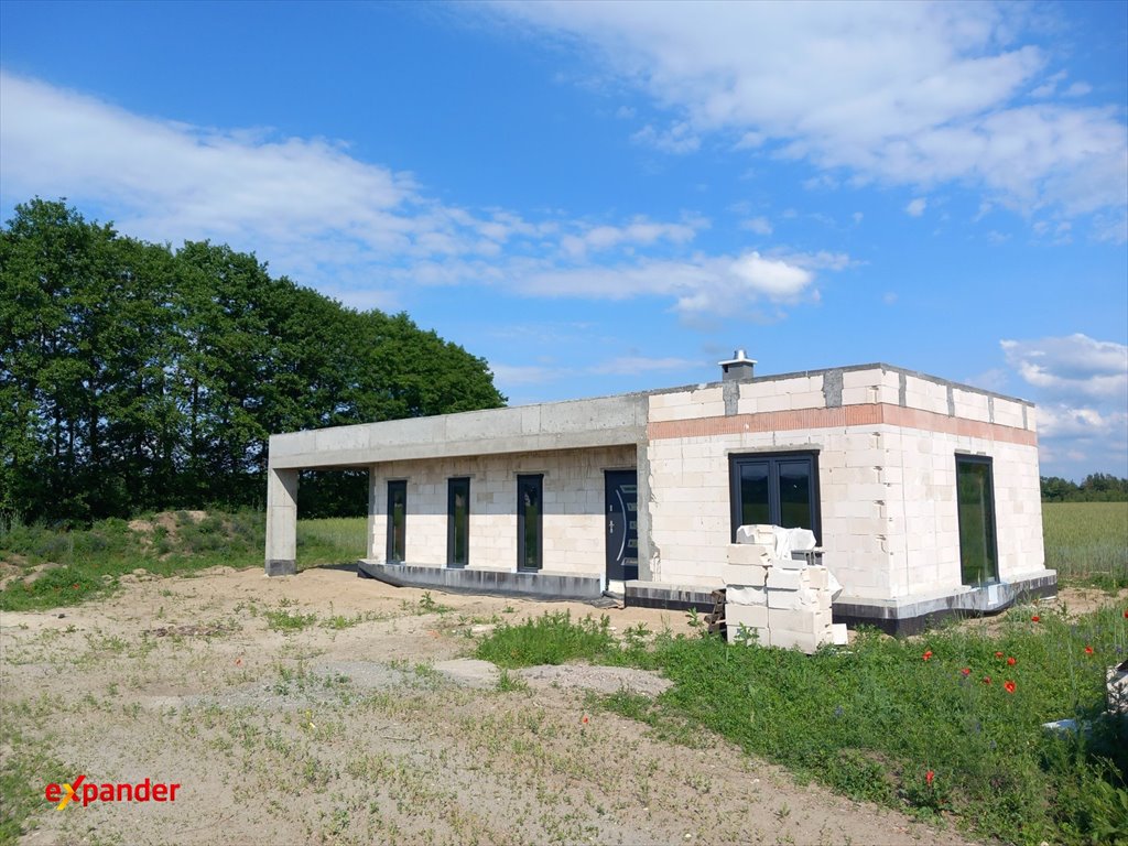 Dom jednorodzinny 82,5 m2 z garażem, działka 3005 m2 Zławieś Mała, Dębowa  83m2 Foto 1