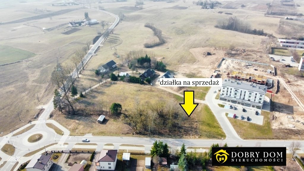 Działka budowlana 1118 m² z mediami i możliwością rozbudowy Sejny  1 118m2 Foto 1