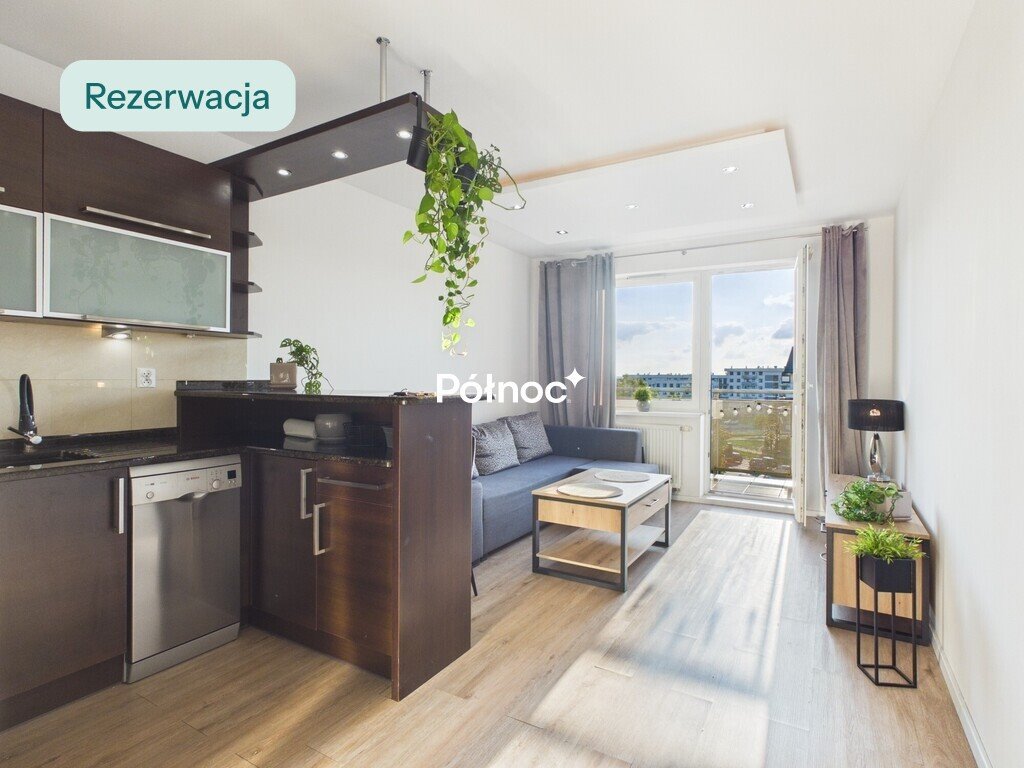 Na wynajem przestronne 48 m² z balkonem i garażem Olsztyn, Juliana Dadleza  48m2 Foto 1