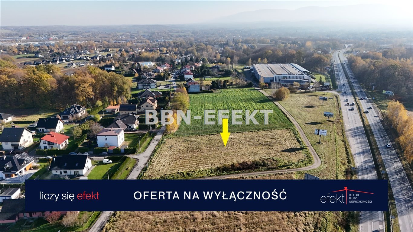 Działka budowlana na sprzedaż Bielsko-Biała, Komorowice Śląskie  3 917m2 Foto 1