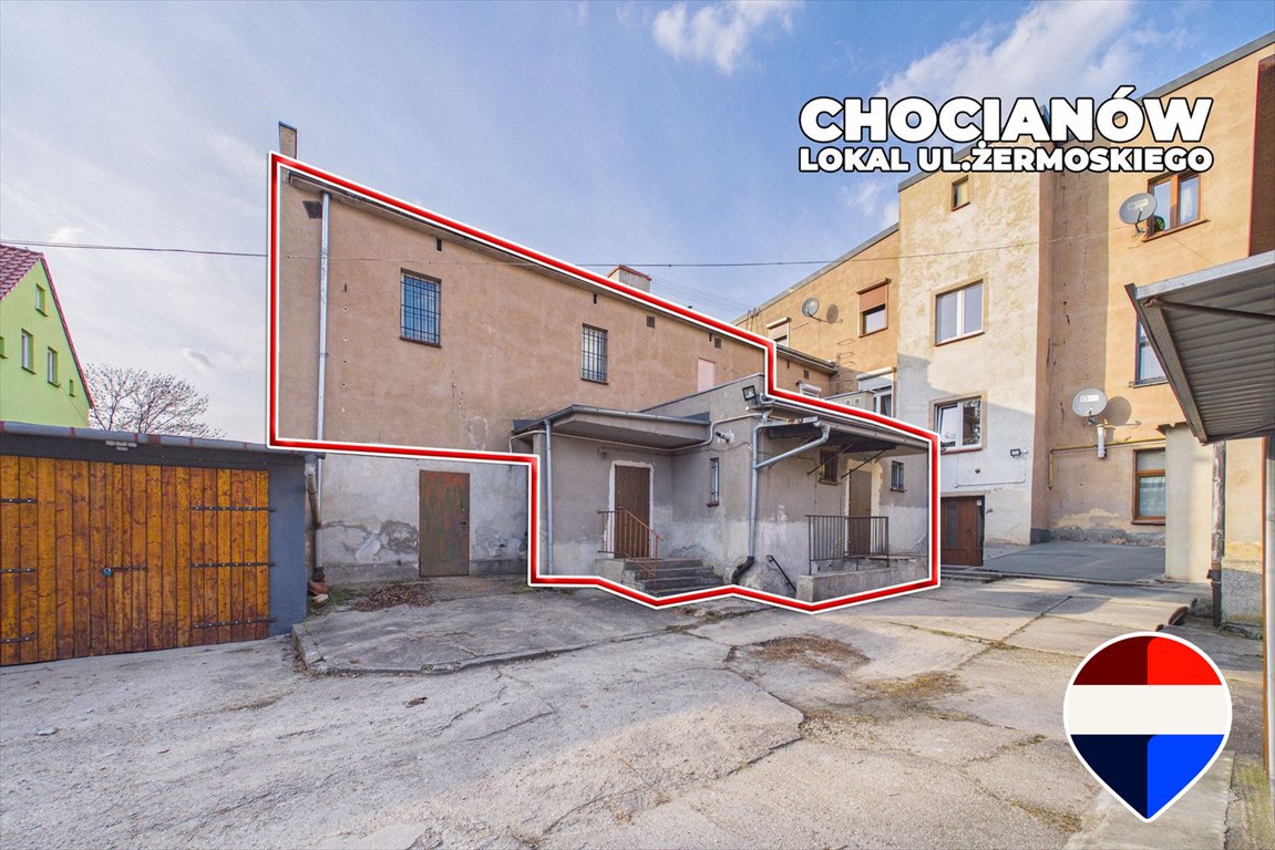 Lokal użytkowy 131,63 m² w centrum Chocianowa, do remontu Chocianów, Stefana Żeromskiego 2  132m2 Foto 1