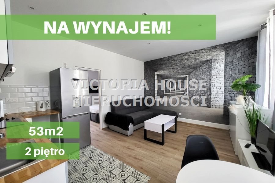 Mieszkanie dwupokojowe na wynajem Ełk, Centrum  53m2 Foto 1