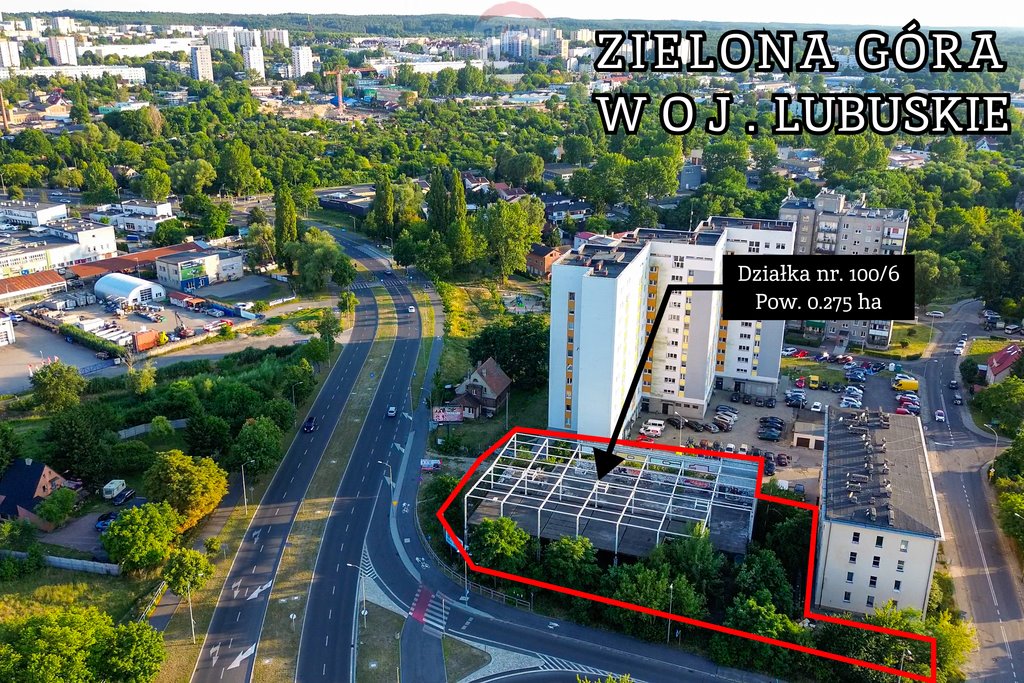 Działka inwestycyjna na sprzedaż Zielona Góra, Objazdowa  2 750m2 Foto 6