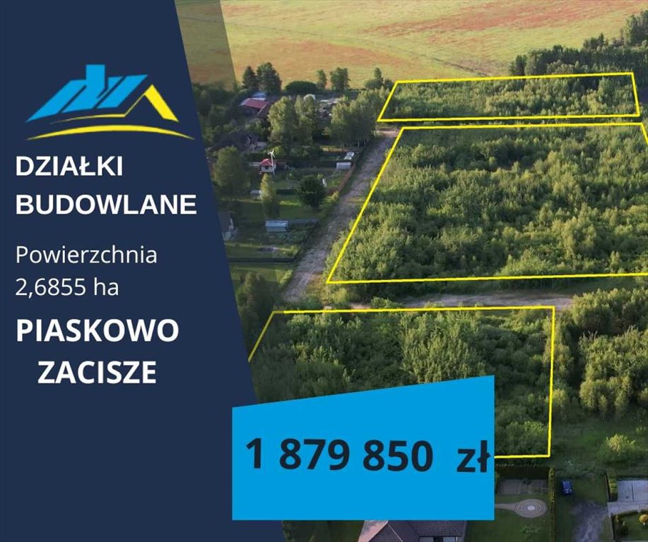 Działka budowlana na sprzedaż Piaskowo  26 855m2 Foto 1