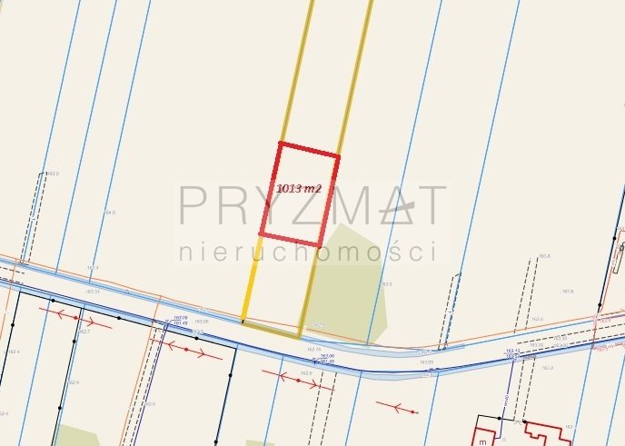 Działka budowlana 1013 m2 w Woli Polskiej z mediami Wola Polska  1 013m2 Foto 1